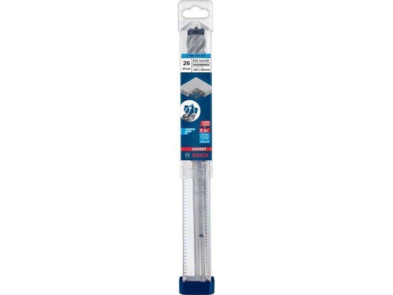 Sveder Bosch EXPERT SDS max-8X, Dimenzije: 26x200x320mm, 2608900245